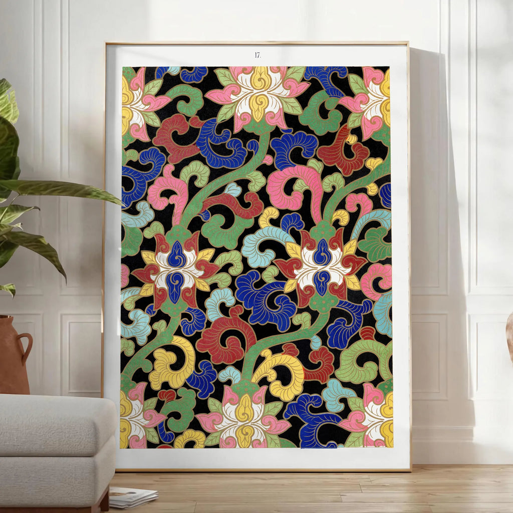 space vintage botanical prints poster stunning black green hues timeless wall art captures nature beauty perfect gift room exquisite artwork standalone print